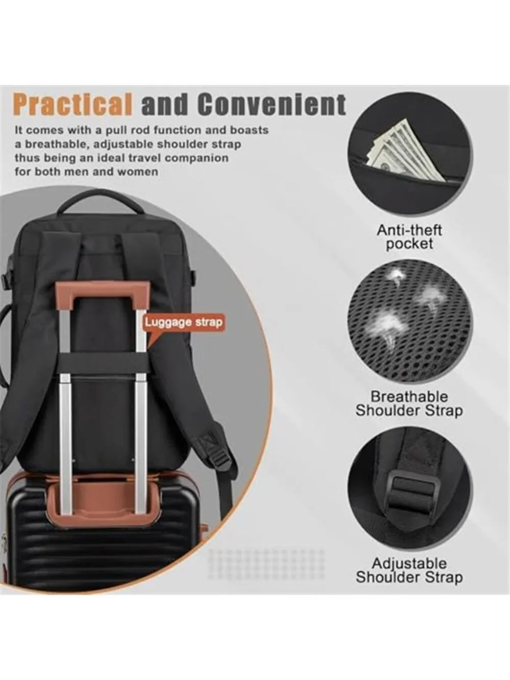 N/A 🧿🎒【spacious 40l